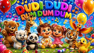 💃 Dudi Dudi Dum Dum 💃🎶 | Kids Dance Party Song | Fun Learning Rhymes