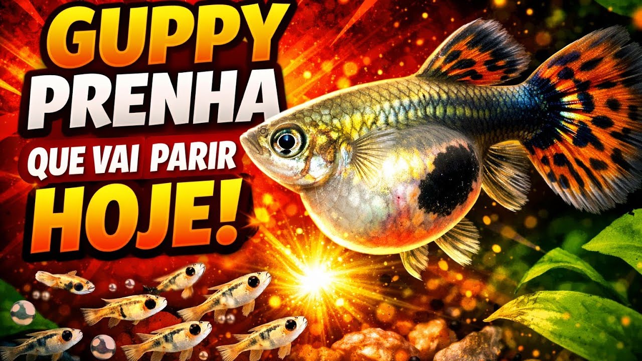 SEPARANDO AS GUPPYS PARA PARIR 