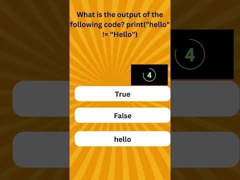 Relational Operators MCQS
