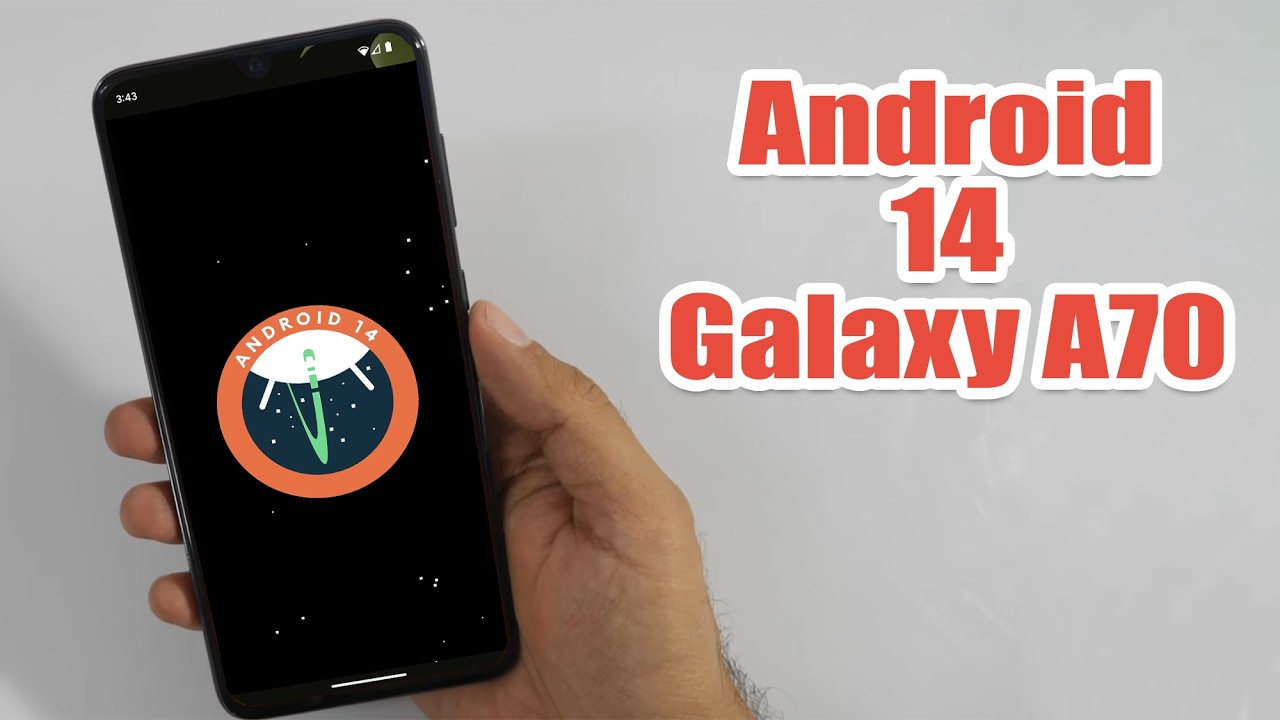 Install Android 14 on Galaxy A70 (LineageOS 21) - How to Guide! - YouTube