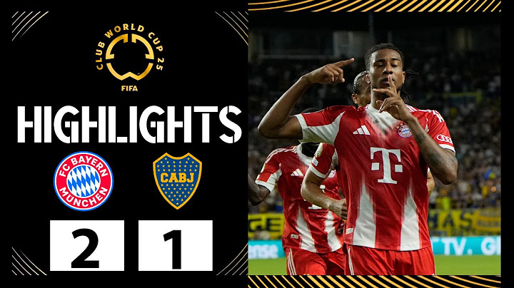 Bayern Munich vs Boca Juniors 2-1 Highlights | FIFA Club World Cup 2025