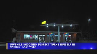 Teen suspect turns himself in on charges related to Warren shooting