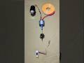 Powering Neon Strip Light and Bike Fog Light With a Mini Coreless Motor _ DC Motor #dcmotor #shorts