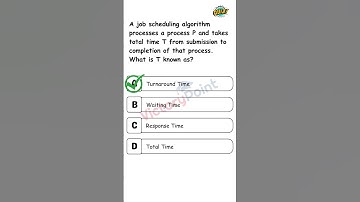 Operating System MCQ Practice Question #shorts #shortvideo #ytshorts