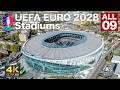 UEFAユーロ2028 全9スタジアム紹介 / UEFA EURO 2028 Stadiums – UK & Ireland | 4K Aerial Tour