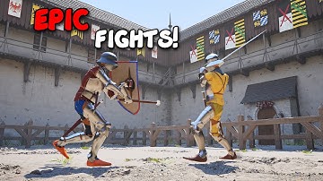 Brutal Fights & Gore in Physics Based Medieval Fencing Game! - Half Sword Playtest #30