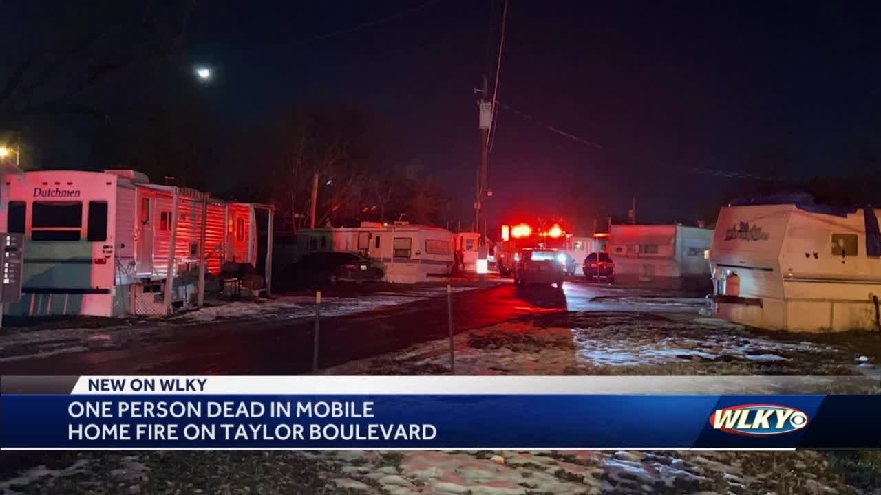 1 person dead after mobile home fire in Iroquois neighborhood - YouTube