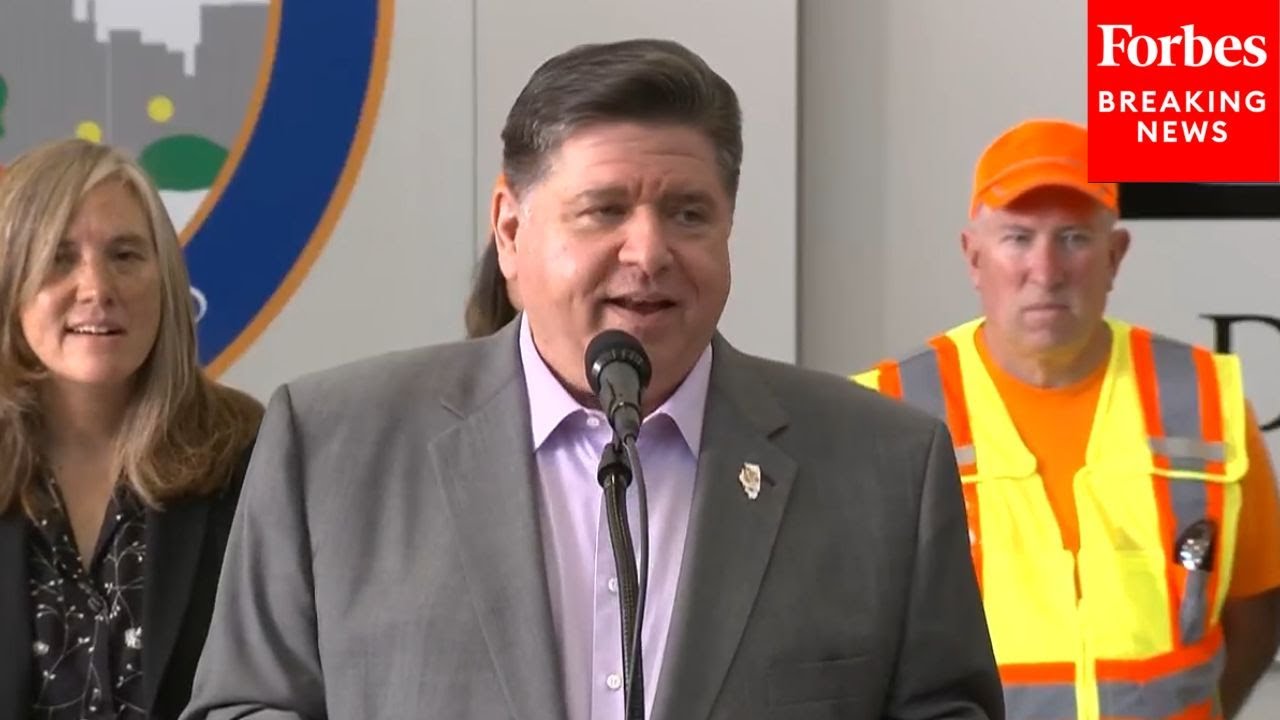 Gov. JB Pritzker Holds Press Conference On Investments In Illinois ...