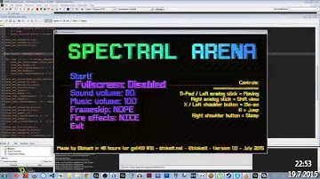 [GameDev Time-Lapse] SPECTRALIZER - gm(48) #15