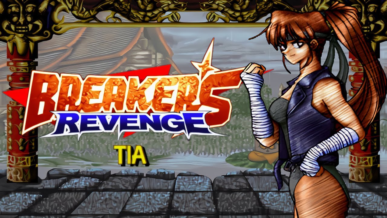 Breakers Revenge - Tia Langray (Neo Geo AES) ブレイカーズ・リベンジ ティア・ラングレー