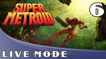 Super Metroid Blind Run: Part 6 - Metroid Monday Live Stream - Game Mode