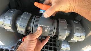 Hayward TB Valve to TBH Valve Conversion