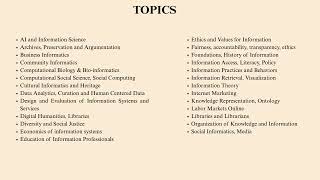 Call For Papers - 3Rd International Conference On Information Science And Techniques Istech 2025