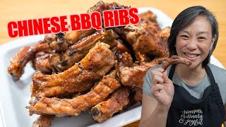 Simple Chinese BBQ Pork Ribs - Char Siu Ribs