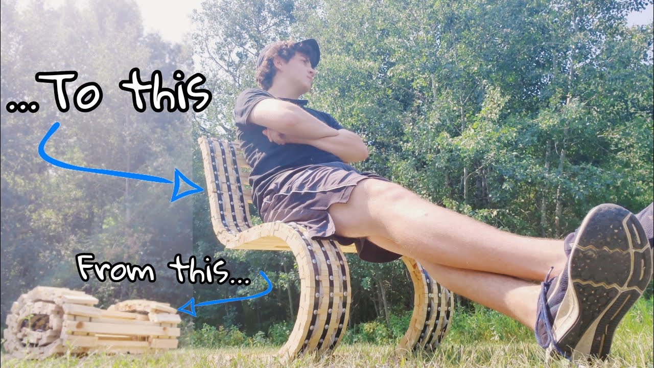 Making A Chair That Rolls Up (again) Woodworking YouTube