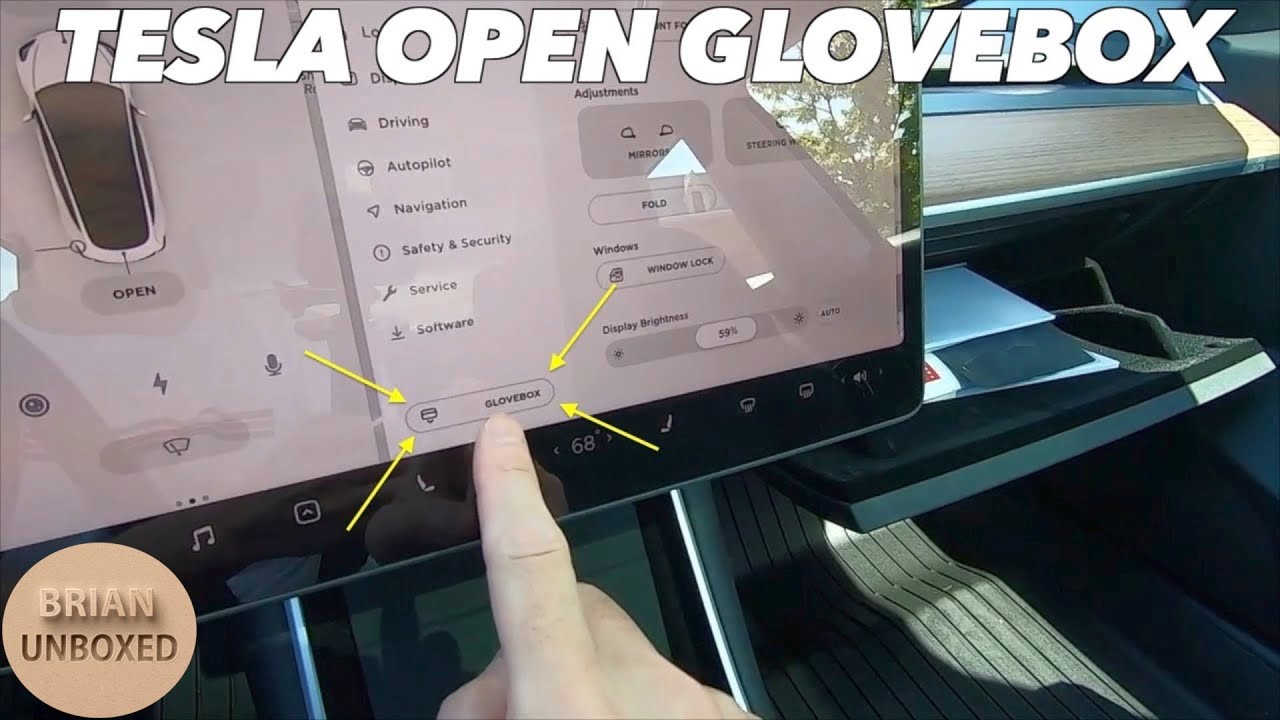 How To Open Tesla Glove Box - Ideas of Europedias