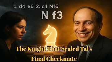 Tal’s Ruthless Kingside Crush — The Knight Blockade That Led to Checkmate