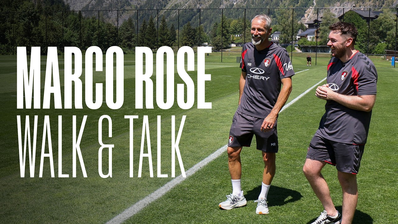 Marco Rose on building AFC Bournemouth, his philosophy and the season ahead