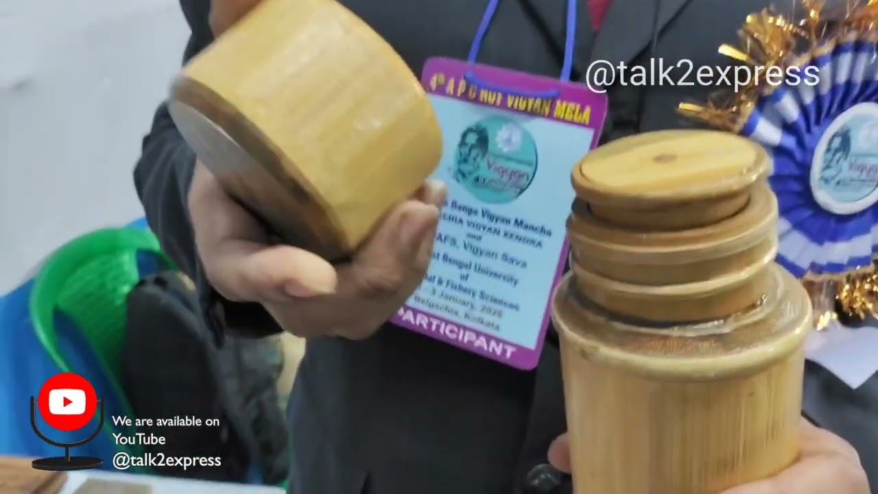 Sustainable Construction & Furniture: Bamboo and Jute Innovations at Science Fair
