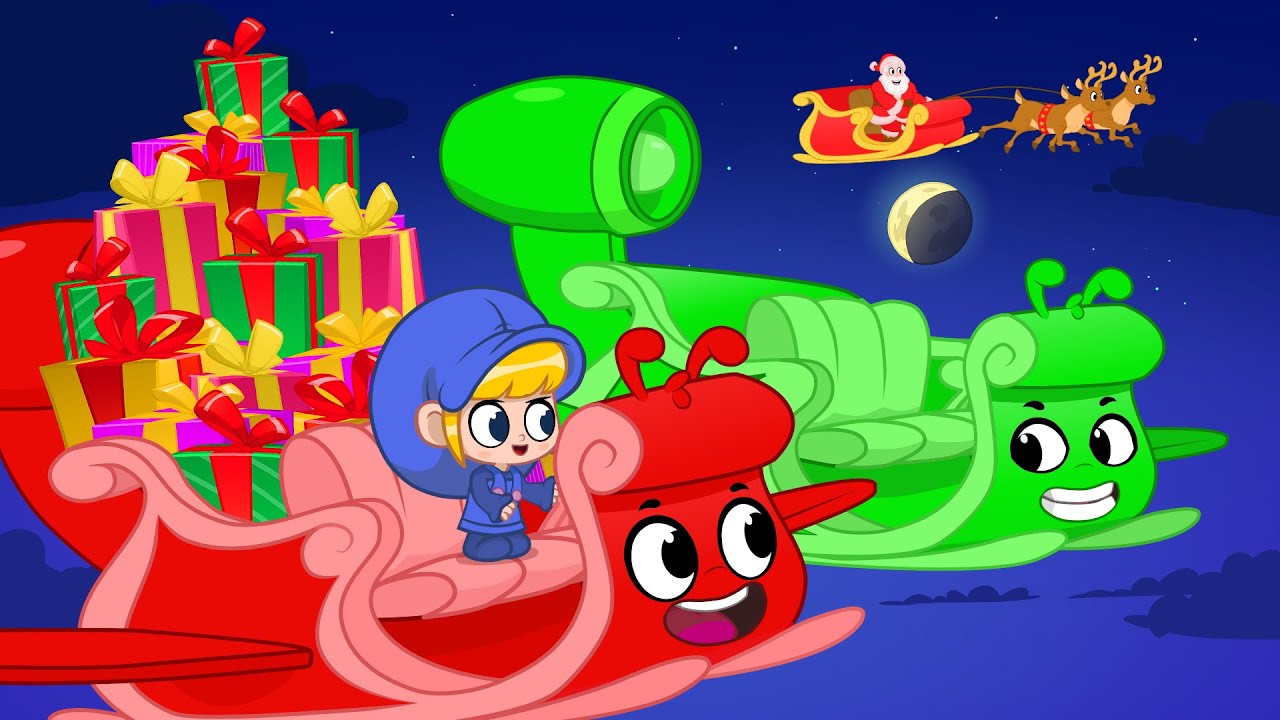 Morphle vs Orphle's Magic Sleigh Ride | Holiday Cartoon For Kids | Morphle and Orphle Channel