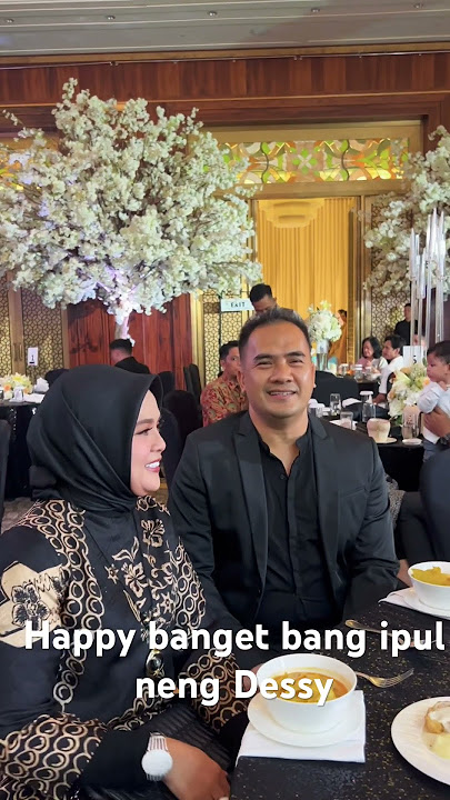 Happy banget bang ipul neng Dessy