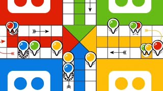 2021 new trending Ludo family Dice game in 4 players Gameplay