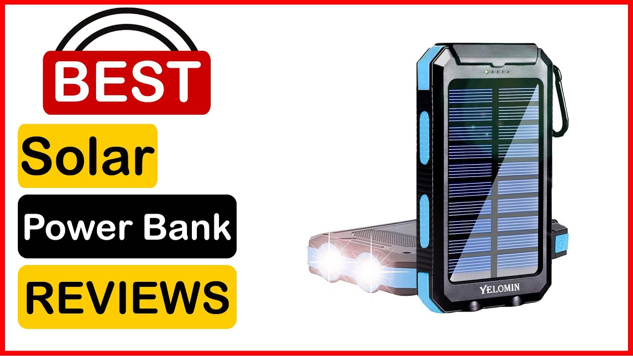 🏆 Best Solar Power Bank Amazon In 2023 Top 5 Tested & Buying Guide