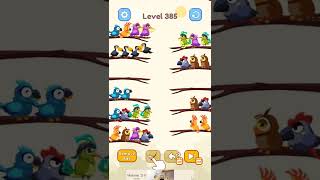 Bird Color Sort Puzzle Level 385 Solution