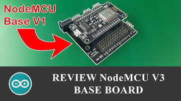 Review NodeMCU V3 Base Board | Base Plate | Breakout Board | ESP8266