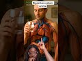 Digestive system animation in 3D. #shorts #trending