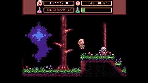 New Amiga game. Very early work-in-progress video.