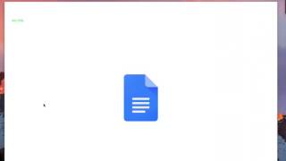 Convert docx. to Google Doc on iPad