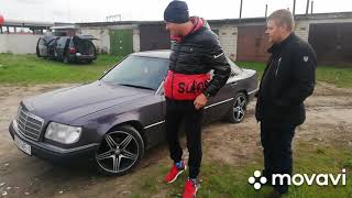 Mercedes E124, на тапках, внезапно сламался у подписчика!