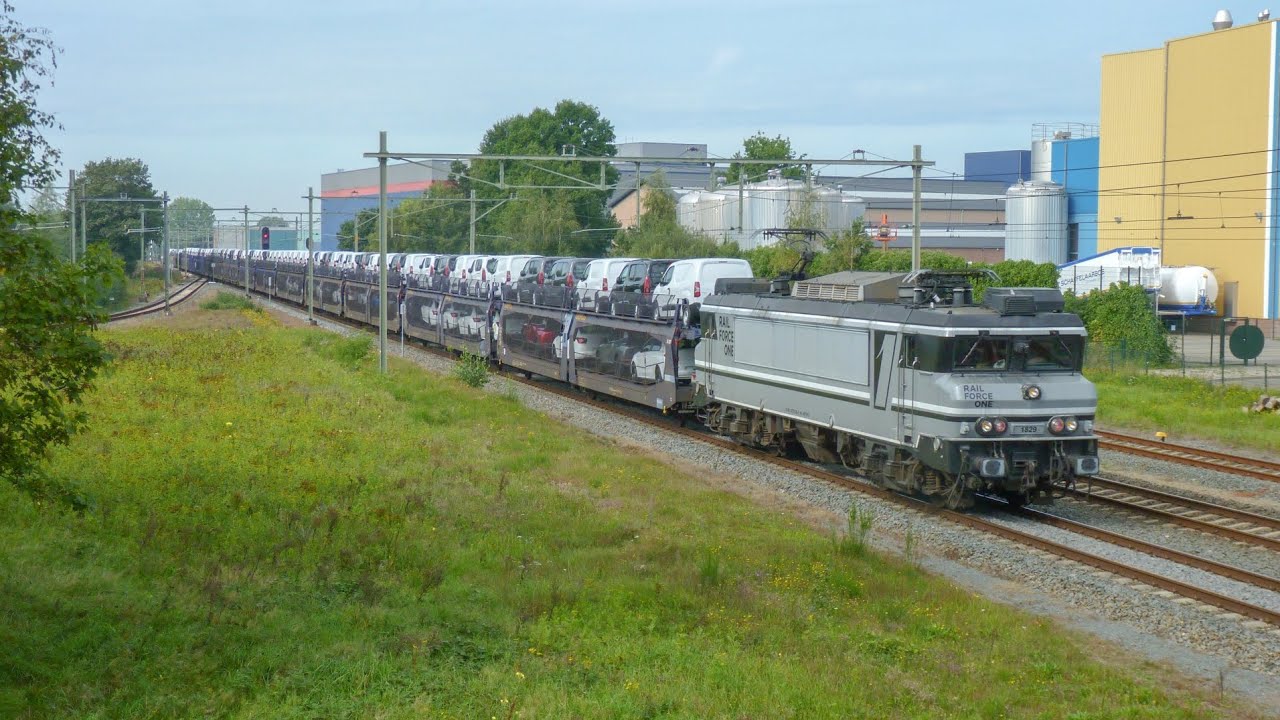 RFO 1829 komt met Citroën auto/busjestrein in Barneveld Aansluiting