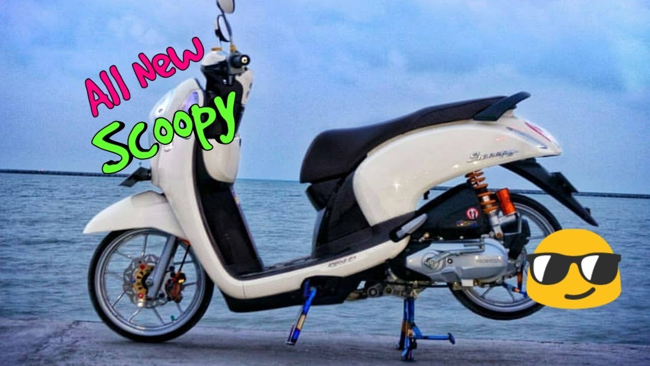 Modifikasi All New Scoopy Motor Ceper Scoopy Ring 14 YouTube