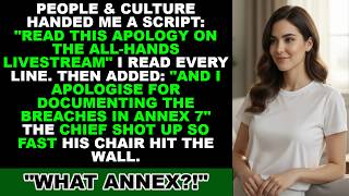 Pharma Compliance Analyst's Annex 7 Revenge Exposes Chief on Live All-Hands
