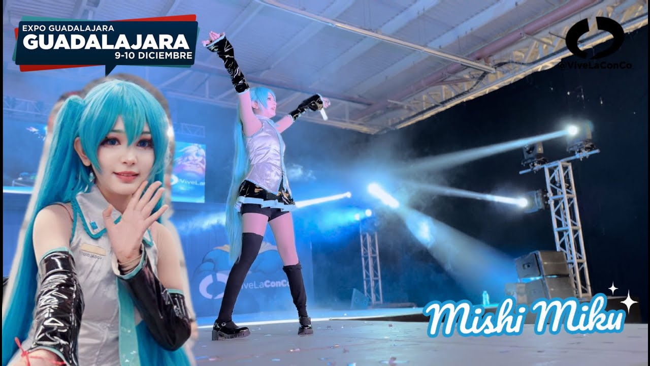 Levan Polka Mishi Miku en La Conco guadalajara Hatsune Miku