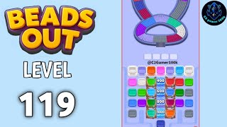 Beads Out level 119 Walkthrough & Solution Gameplay Easy