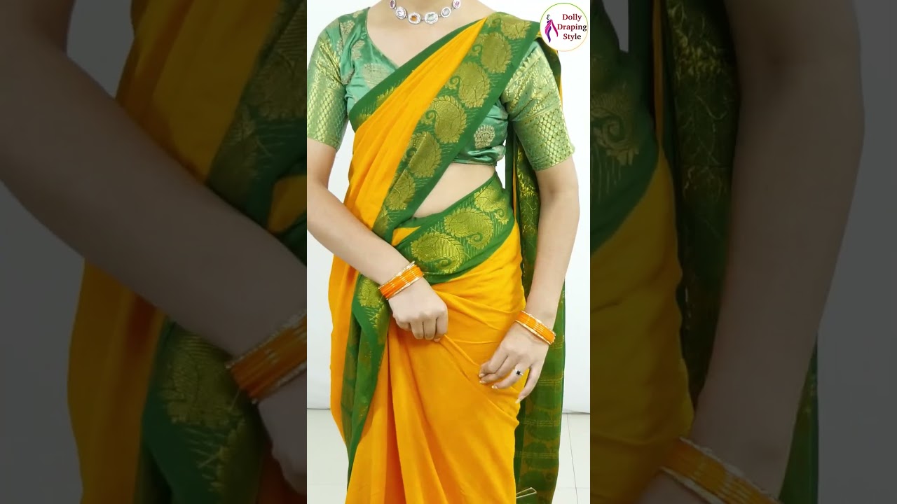 Easy Saree Draping for Wedding Guest  