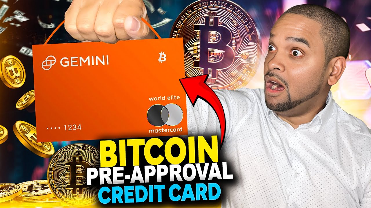 GEMINI BITCOIN PRE-APPROVAL CREDIT CARD THAT CAN HELP YOU INVEST - YouTube