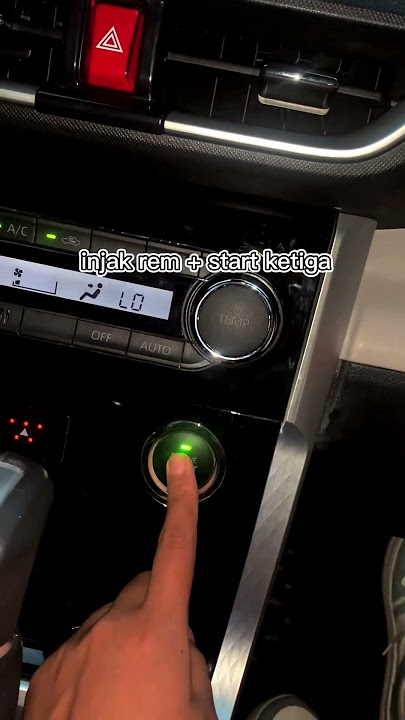 CARA MENYALAKAN MOBIL KEYLESS YANG BENAR!