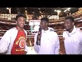 Mo Bamba interviews DeAndre Ayton and Chuck O'Bannon at the McDonald's All-American Game