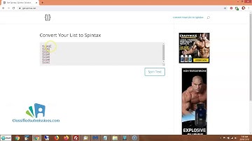 What is Spintax Simple Tutorial