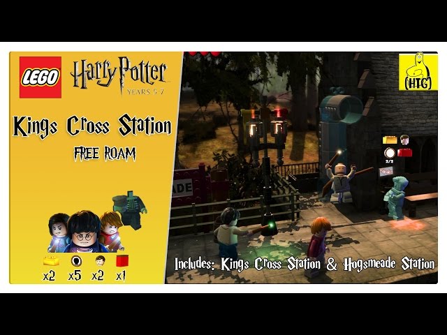 Lego Harry Potter 5-7: The Grounds FREE ROAM (All Collectibles) - HTG 