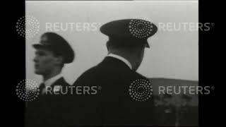 1951 Naval Air Pilot Cadets receive their 'wings'