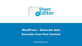 Famous WordPress – Generate Auto Excerpts from Post Content Net Worth