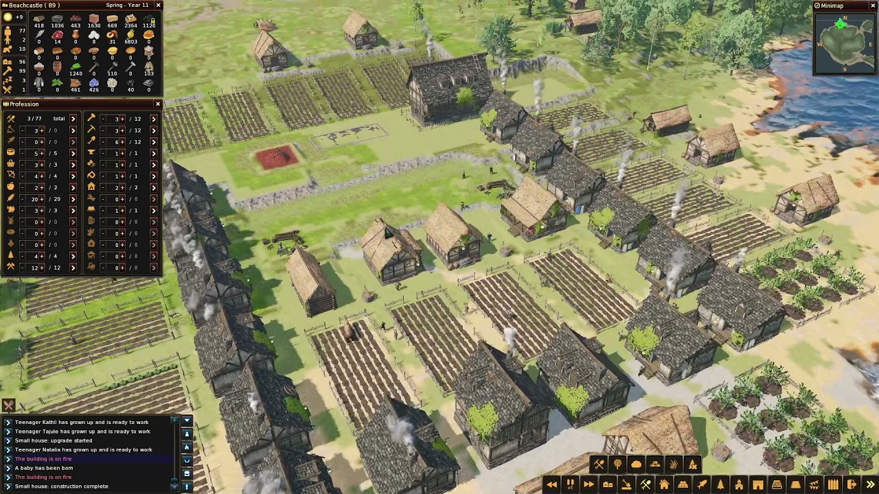 Life is Feudal Forest Village Episode 10 Planning bread production