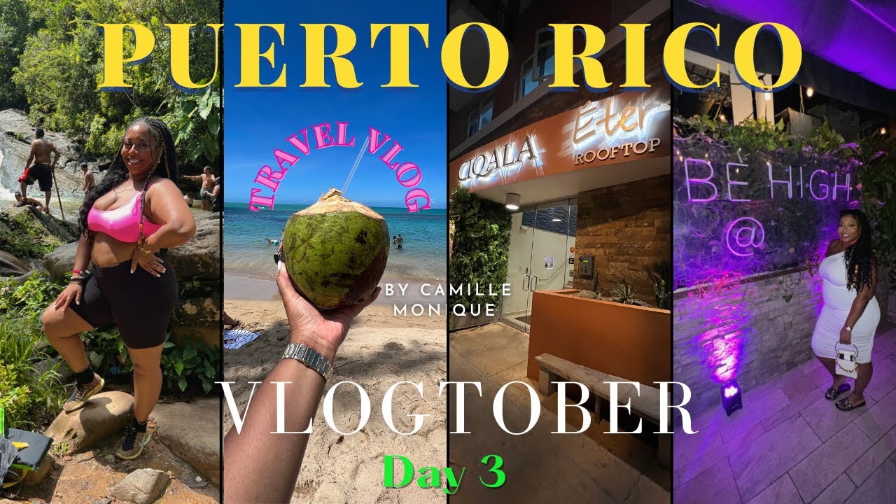 OLD SAN JUAN, PUERTO RICO SOLO TRAVEL VLOG ETER ROOFTOP + EL YUNQUE
