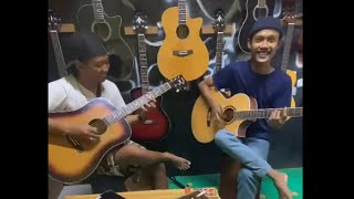 TRAK TAK TAK❗DI AJAK DUEL GITAR SAMA GITARIS SKA 😆