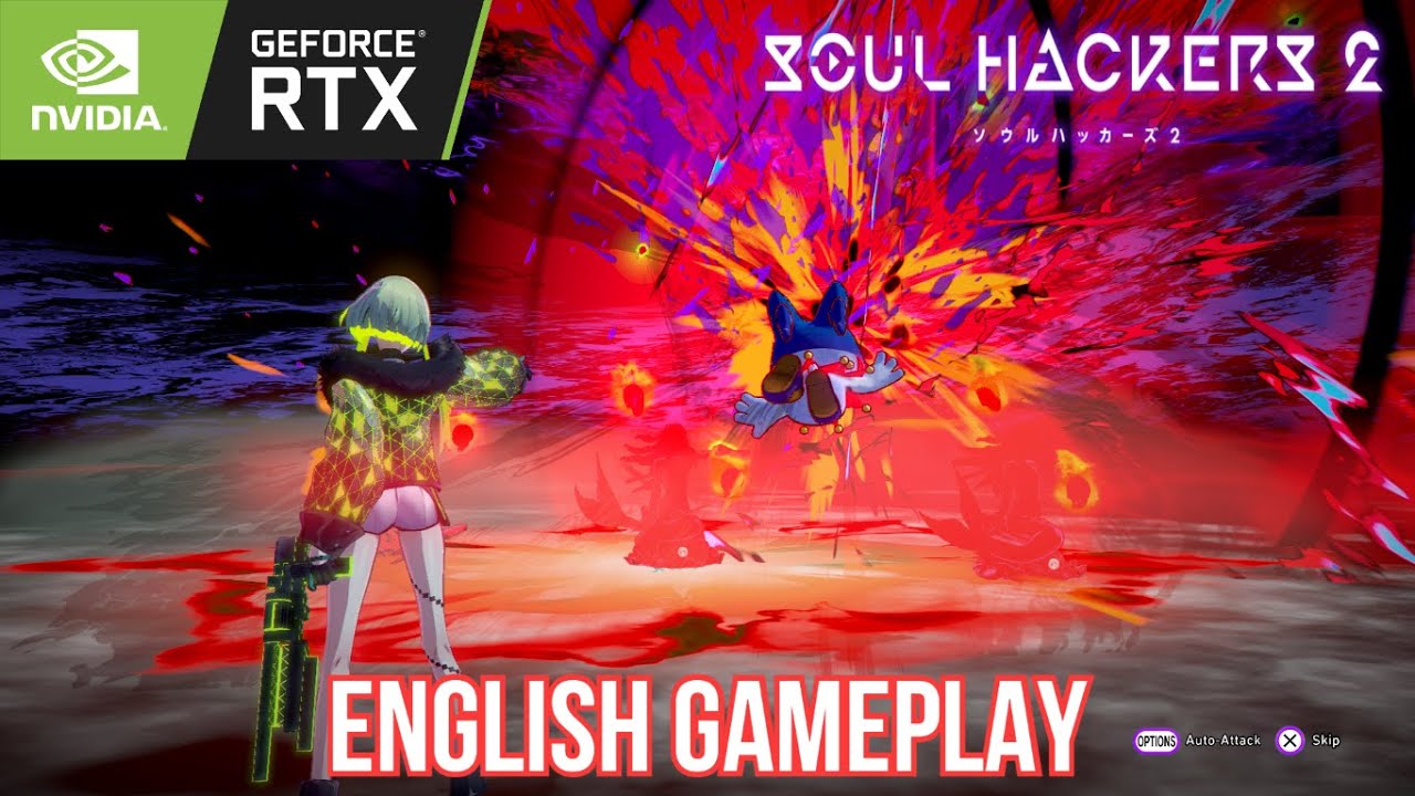 Soul Hackers 2 (English) Gameplay (Max Settings) - PC